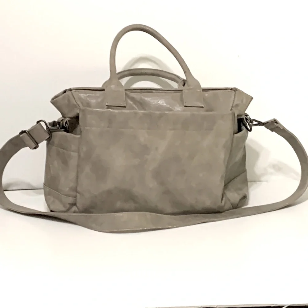 The Honest Company Luxe Vegan Everything Diaper Bag Faux Leather
